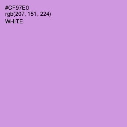 #CF97E0 - Light Wisteria Color Image