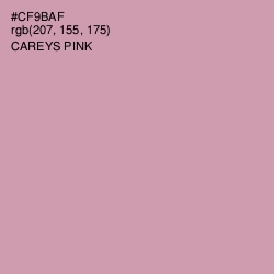 #CF9BAF - Careys Pink Color Image