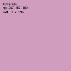 #CF9DBE - Careys Pink Color Image