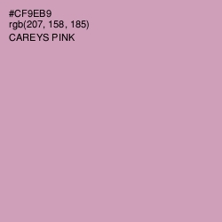 #CF9EB9 - Careys Pink Color Image