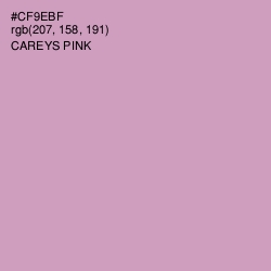 #CF9EBF - Careys Pink Color Image