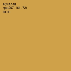 #CFA148 - Roti Color Image