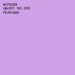 #CFA2E8 - Perfume Color Image