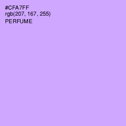 #CFA7FF - Perfume Color Image