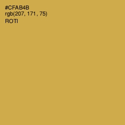 #CFAB4B - Roti Color Image
