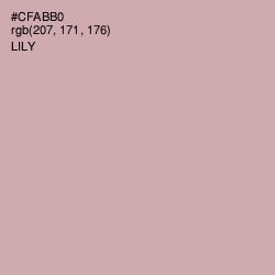 #CFABB0 - Lily Color Image