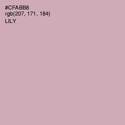 #CFABB8 - Lily Color Image