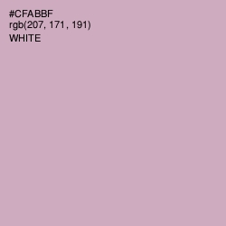 #CFABBF - Lily Color Image