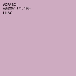#CFABC1 - Lilac Color Image