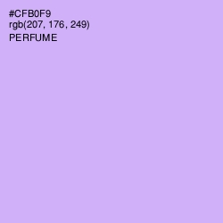 #CFB0F9 - Perfume Color Image