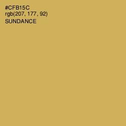 #CFB15C - Sundance Color Image