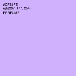 #CFB1FE - Perfume Color Image