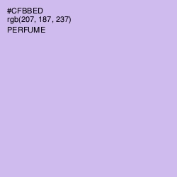 #CFBBED - Perfume Color Image