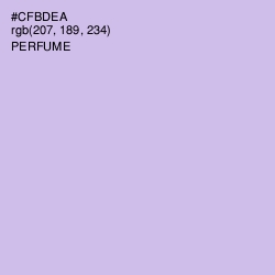 #CFBDEA - Perfume Color Image