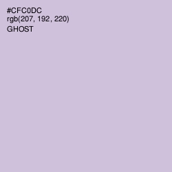 #CFC0DC - Ghost Color Image