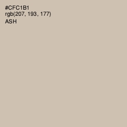 #CFC1B1 - Ash Color Image