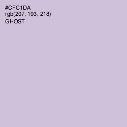 #CFC1DA - Ghost Color Image