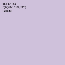 #CFC1DC - Ghost Color Image