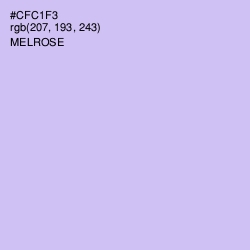 #CFC1F3 - Melrose Color Image