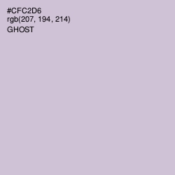 #CFC2D6 - Ghost Color Image