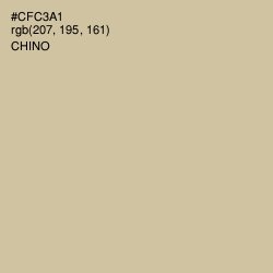 #CFC3A1 - Chino Color Image