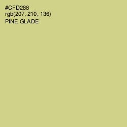 #CFD288 - Pine Glade Color Image