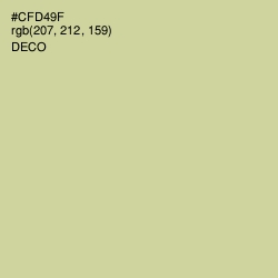 #CFD49F - Deco Color Image