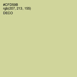 #CFD59B - Deco Color Image