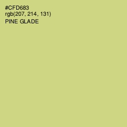 #CFD683 - Pine Glade Color Image