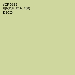 #CFD69E - Deco Color Image