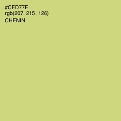 #CFD77E - Chenin Color Image
