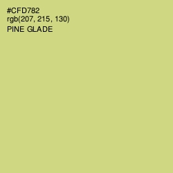 #CFD782 - Pine Glade Color Image