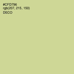#CFD796 - Deco Color Image