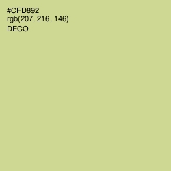 #CFD892 - Deco Color Image