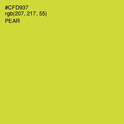 #CFD937 - Pear Color Image