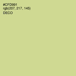 #CFD991 - Deco Color Image