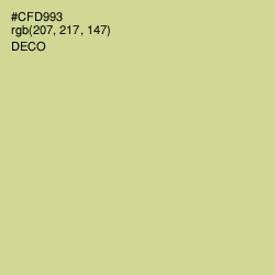 #CFD993 - Deco Color Image