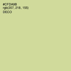 #CFDA9B - Deco Color Image