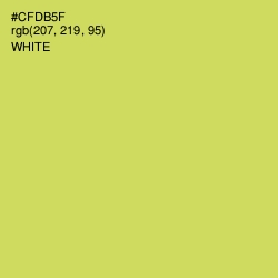 #CFDB5F - Wattle Color Image