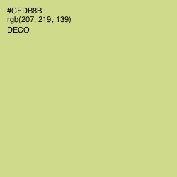 #CFDB8B - Deco Color Image