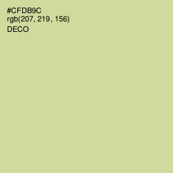 #CFDB9C - Deco Color Image