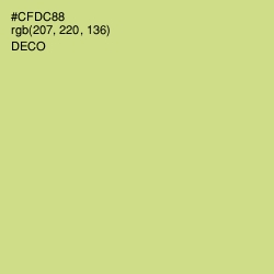 #CFDC88 - Deco Color Image