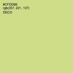 #CFDD89 - Deco Color Image
