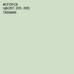 #CFDFC8 - Tasman Color Image