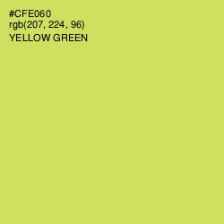 #CFE060 - Yellow Green Color Image