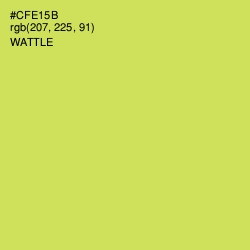 #CFE15B - Wattle Color Image