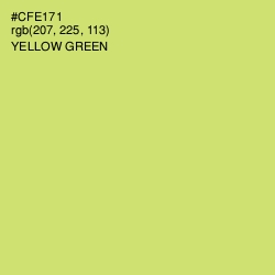 #CFE171 - Yellow Green Color Image