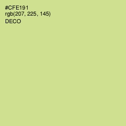 #CFE191 - Deco Color Image