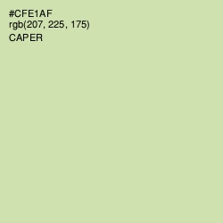 #CFE1AF - Caper Color Image