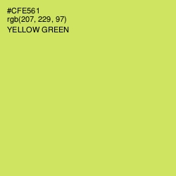 #CFE561 - Yellow Green Color Image